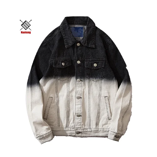 

Custom Logo Full Over Digital Printed Cotton Twill Oversized Casual Mens Designer Jacket