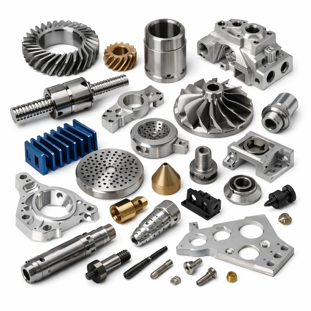 CNC Machining Precision Machinery Parts Custom Copper Titanium Stainless Steel CNC Machining Turning Milling Service