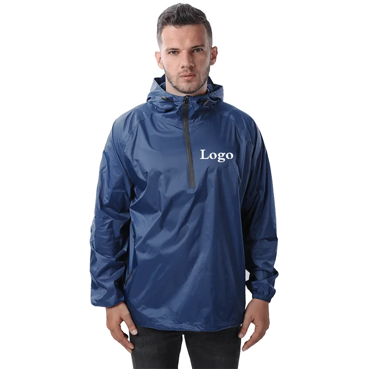 

Cheap Wholesale Hooded Quick Dry Waterproof Jacket Rain Coat for Men