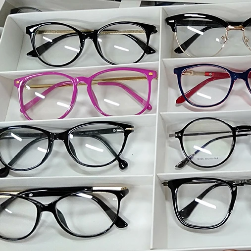 

TR Stock clearance injection optical eyeglasses frames Mix models colors random delivery old production samples