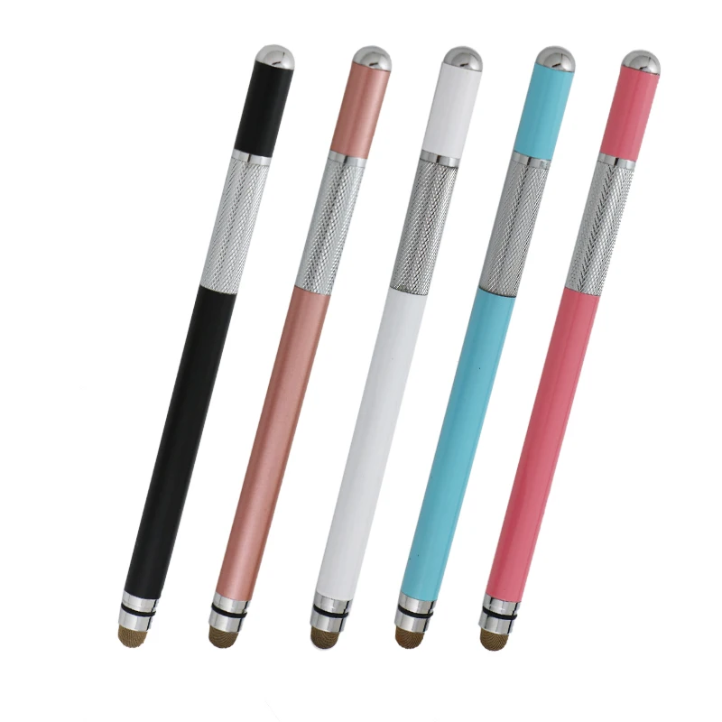 

Double Sides Precision Disk Stylus Pen 2 in 1 Fiber Disk Sucker Capacitive Disc Touch Screen Cellphone Tablet PC Pen Stylus, Custom color