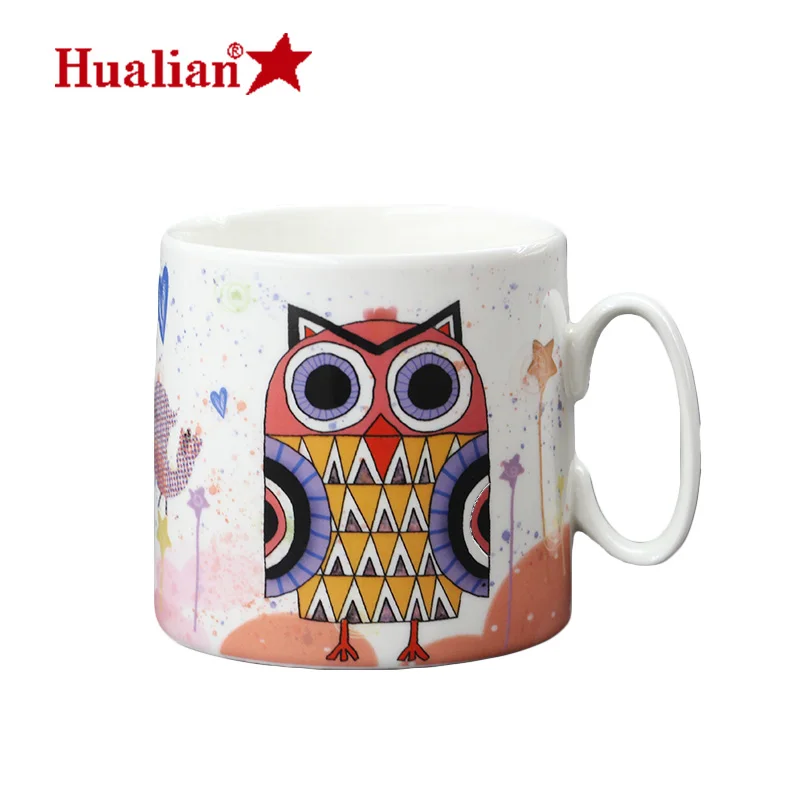 Hualian Factory Cute Cartoon Style Animal Drawing 12oz 13oz Coffee Mug Buy Hand Painted Coffee Cups Custom Mug Creative Ceramic Cup Product On Alibaba Com