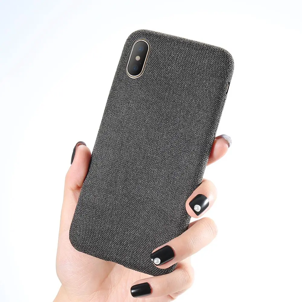 

FLOVEME Free Shipping Soft Cloth Mobile Phone Shell Silicon Case for i Phone Cover