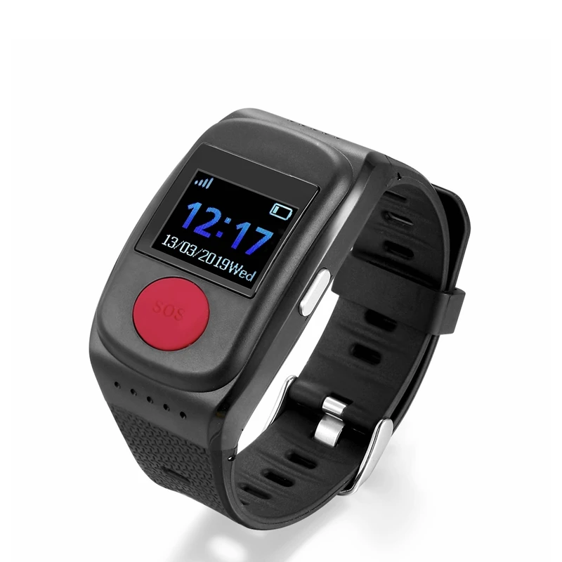 

Waterproof Mobile Watch Phones GPS Smart Watch Heart Rate Monitoring Tracker Watch PT88