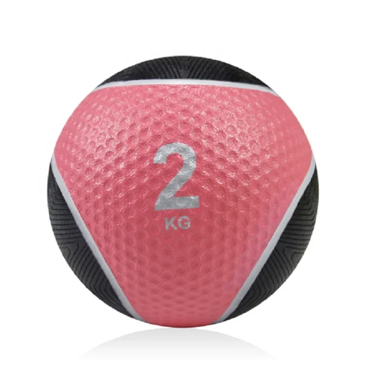 

Wholesale 2kg Rubber Fitness Medicine Weight Ball, Customized