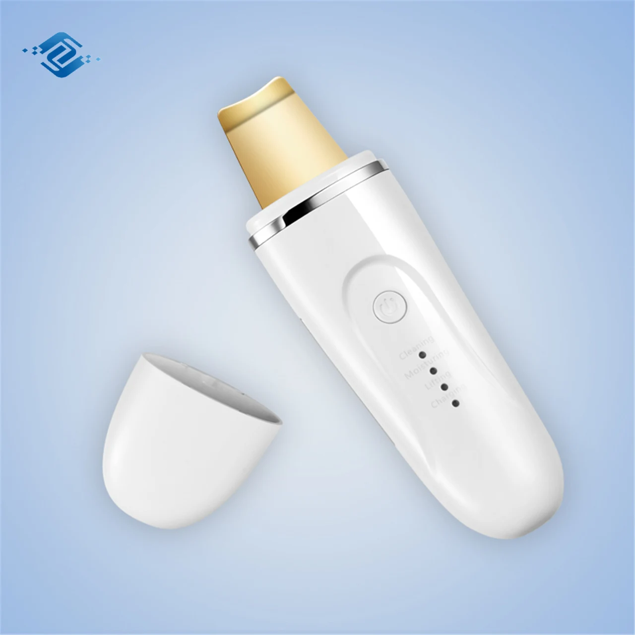 

Clean Portable Ion Ultrasonic Ultrasound Facial Spatula Rechargeable Skin Scrubber For Face Peeling