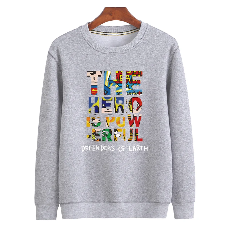

High quality mens round neck custom printing black tracksuit sweatshirt