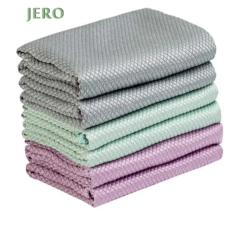 

In stock!new  microfiber fish scale cleaning cloth cleaning cloths microfiber kitchen cleaning cloth towels, Green,beige,gray