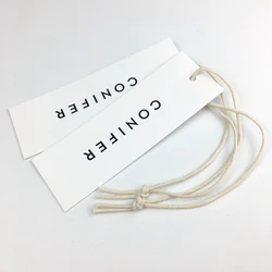 Custom Hang Tag Clothing Tag Special SwingTags Label Garment Hangtag String