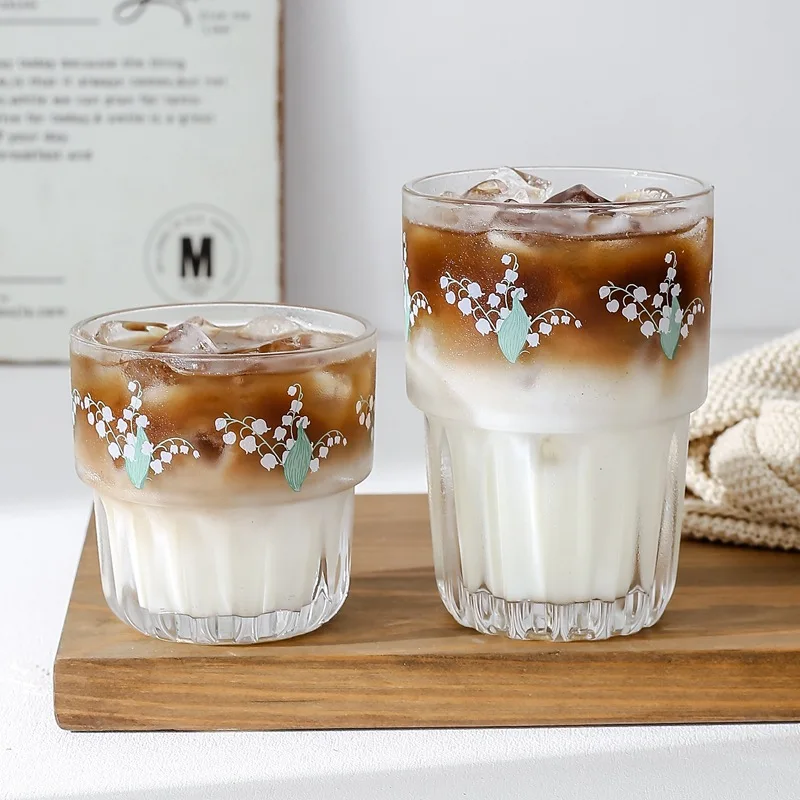 

Solhui Transparent Coffee Milk Glass Cup Beer Wine Whisky Mug Home Kitchen Restaurant Drinking Mugs