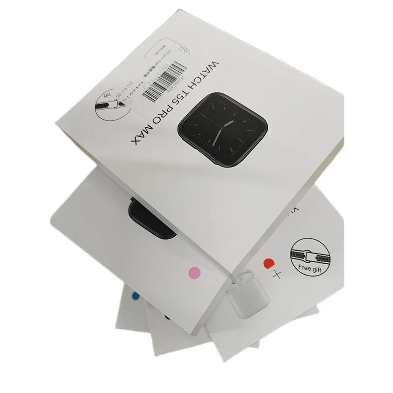 

Shipping Free Smartwatch with earbuds Reloges Sport Watch Earbuds Smart Watch T55 Pro Max Smart Watch with Earbuds T55pro Max