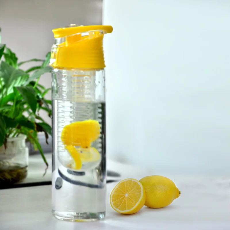 

Zogifts Promotional new shaped design BPA Free tritan plastic infused fruit water bottle