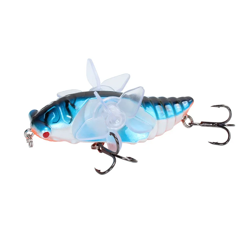 

Water Surface Wave Climbing Road Bait Bionic Bait Plastic Hard Bait Rotating Pencil Mino Fishing Gear