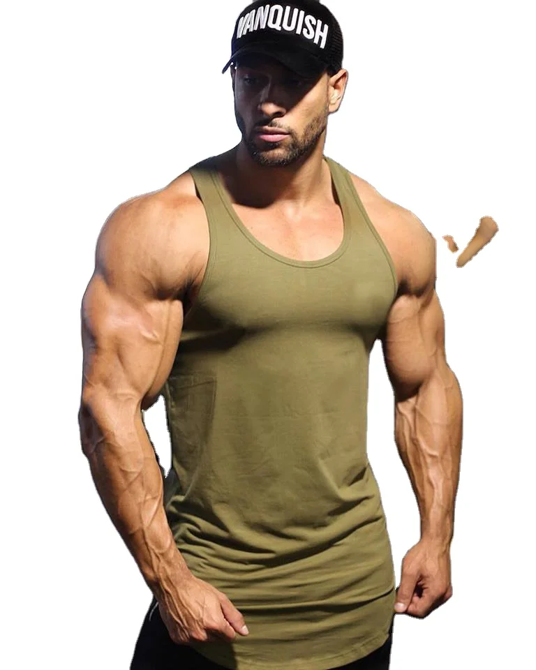 

Custom Bodybuilding Muscle Workout Gym Athletic Stringer Men's Tank Tops