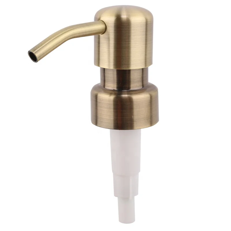 500 ml 28 mm Black Boston Glass Bottle Soap Dispenser Shower Gel Dispenser Bottle with Stainless Steel Pump Head