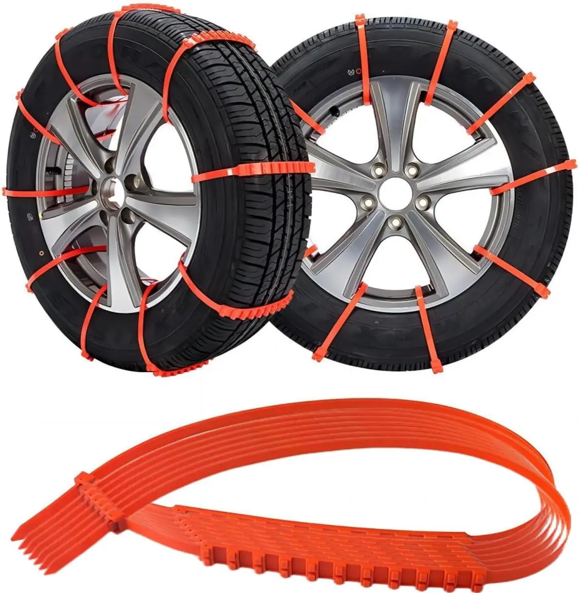 

Adjustable Emergency Tractor Tire Snow Chain Anti-slip Tire Chain Snow for Cars/SUV/Trucks