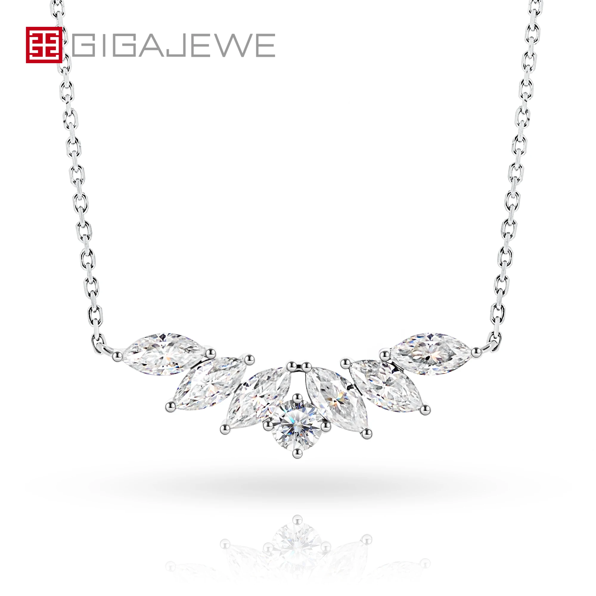 GIGAJEWE 2ct White Gold 9K/14