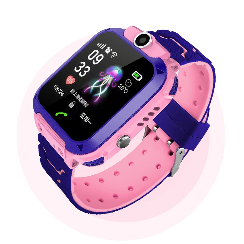 

watch for kids less shipping cost Wrist Mobile Phone 2G LBS WiFi Camera low price SOS wach mobile phone Q12