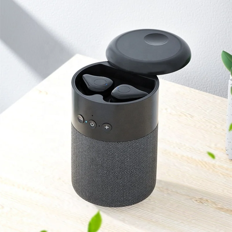 

Lonvel B20 Mini Speaker 2 in 1 TWS BT 5.0 Earphone 3D Bass Sound Portable Mini Earbud B20 Headphone Wireless With Sound Box