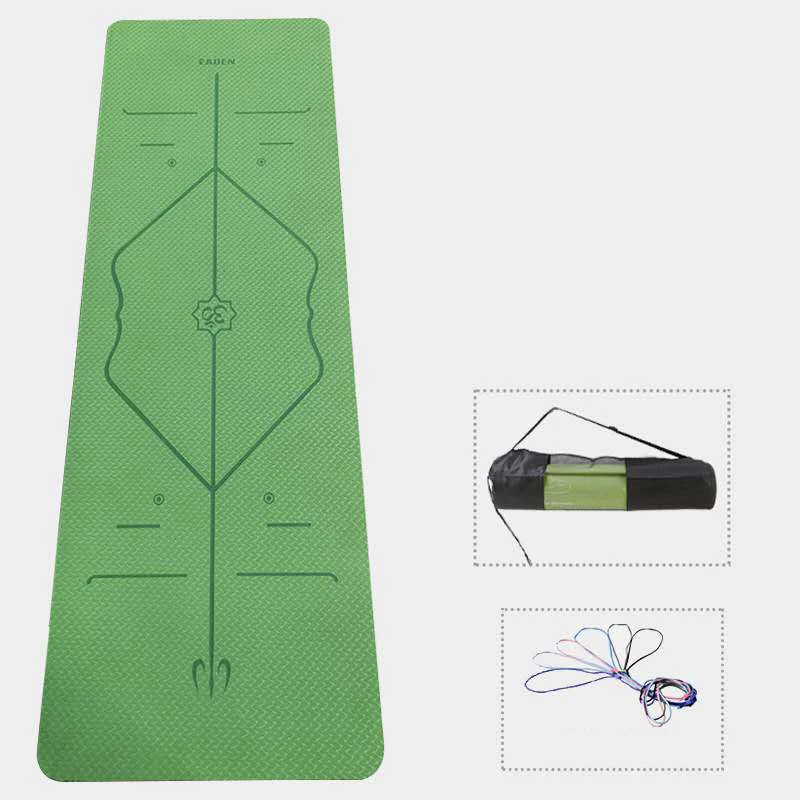 

YG-2301 Yoga and Pilates mat (6 / 8 / 10 / 15 mm thickness), Customized color