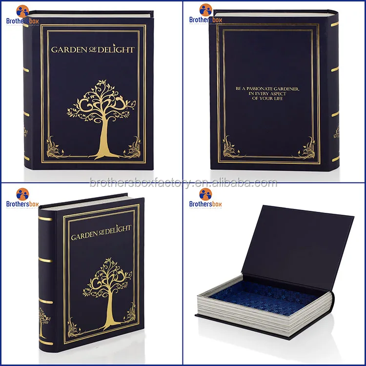 hot sales custom logo packaging boxes cardboard book shape box magnetic paper gift box