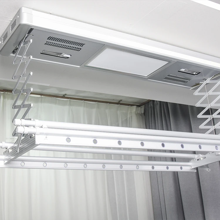 

50% off Smart Home Ceiling Mounted Atomatic Foldable Smart Electric Clothes Rack