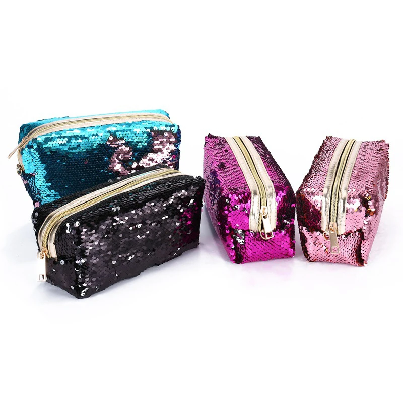 

Zipper Polyester Wholesale Wallet Women Fashion Glitter Sequin Cool Colorful Coin Purse, Paillette