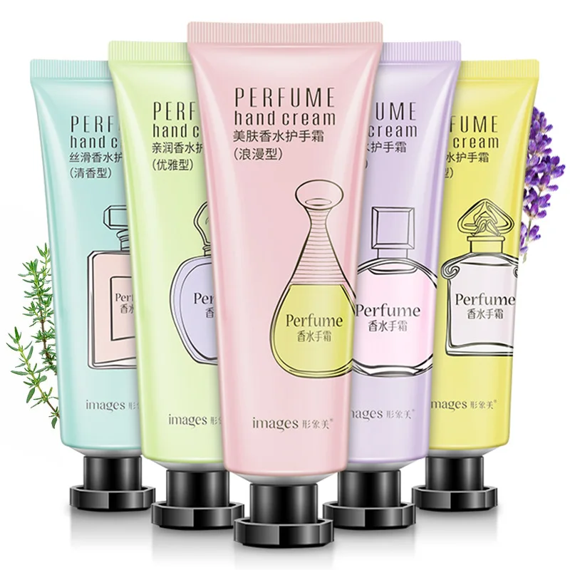 

Natural Flower Extract Perfume Hand Cream Moisturizing Nourishing Mild Hand Care Cream Hand Massage Lotion Repair Anti-cracking