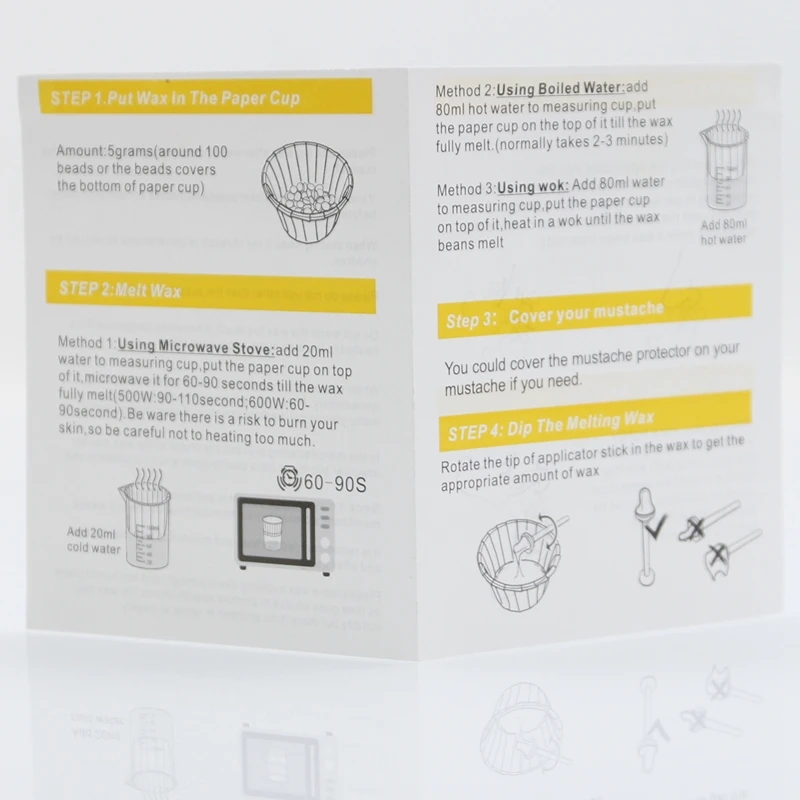 
Hair Removal Nose Wax Kit for Men and Women,With 20 Applicators,100g(3.5oz),Safe Quick and Painles 