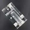 Clear Acrylic CNC Milling Block Perspex High Accuracy Component Parts Lucite Clear Block with Thread and Smooth Holes