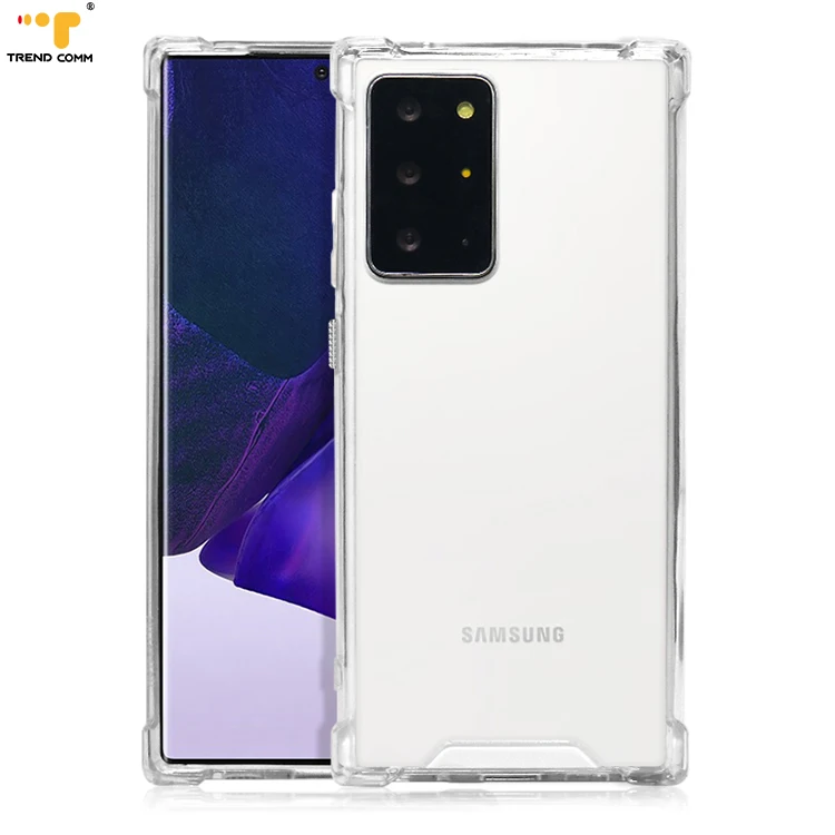 

Clear Transparent Cellphone Case Shockproof For Samsung TPU PC Mobile Phone Case