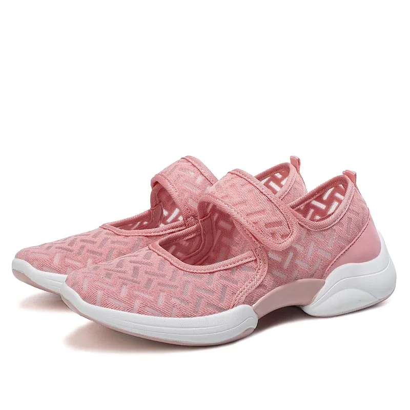 

New Women Flats 2021 Spring Summer Ladies Mesh Flat Shoes Women Soft Breathable Women Casual Shoes