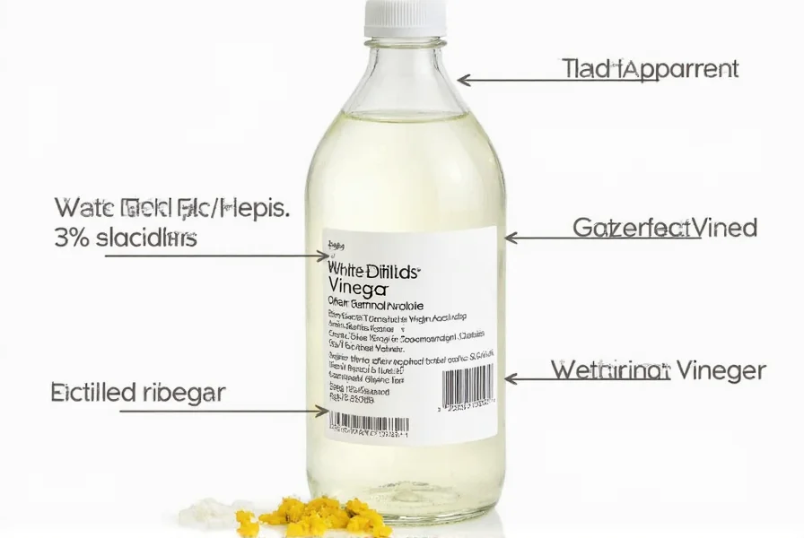 White Distilled Vinegar Acidity: 5% Standard Explained