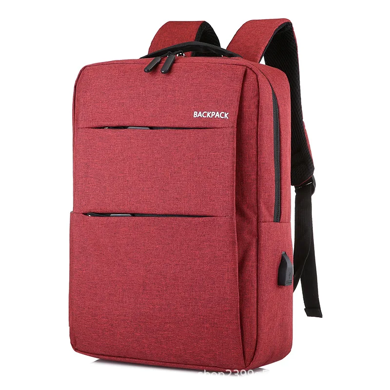 

Laptop Backpack For Men Usb Charger Bag Big Note Book Bag For 15.6Inch