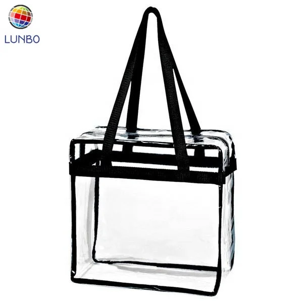 

PVC Clear Toiletry bag Storage Zipper Closure Travel Bag with Handle, Customized
