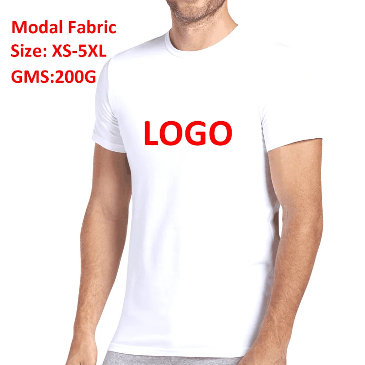 

200G Custom Unisex Polyester White T Shirt Custom T Shirt Printing Blank T-Shirt