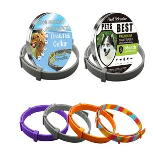 Image of Cats 8 Months Protection Waterproof and 100% Natural Essential Oil Extract Cat Flea Collar Control Flea and Tick Collar for Dogs