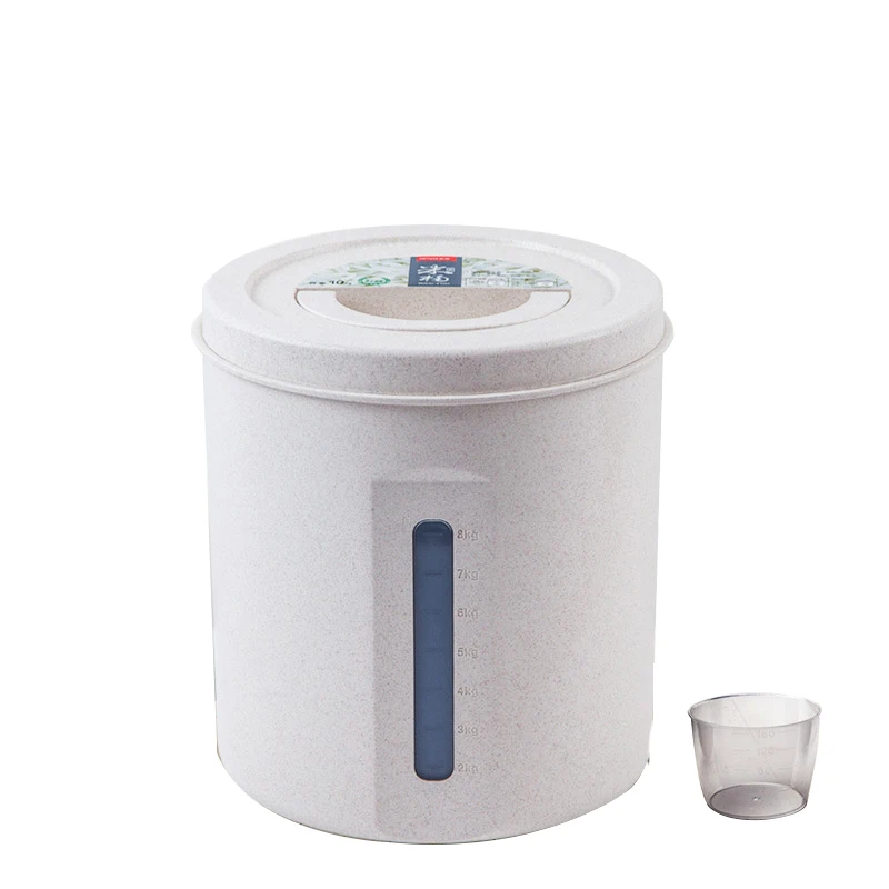 

High Quality 5 KG Food Grade Plastic Material Rice Storage Bucket For Kitchen Food Storage