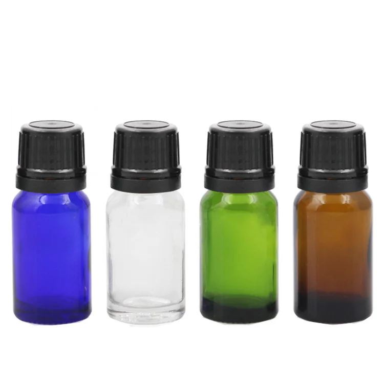 

wholesale 5ml-100ml essential oil glass bottle with tamper-proof cap and inner plunger dropper