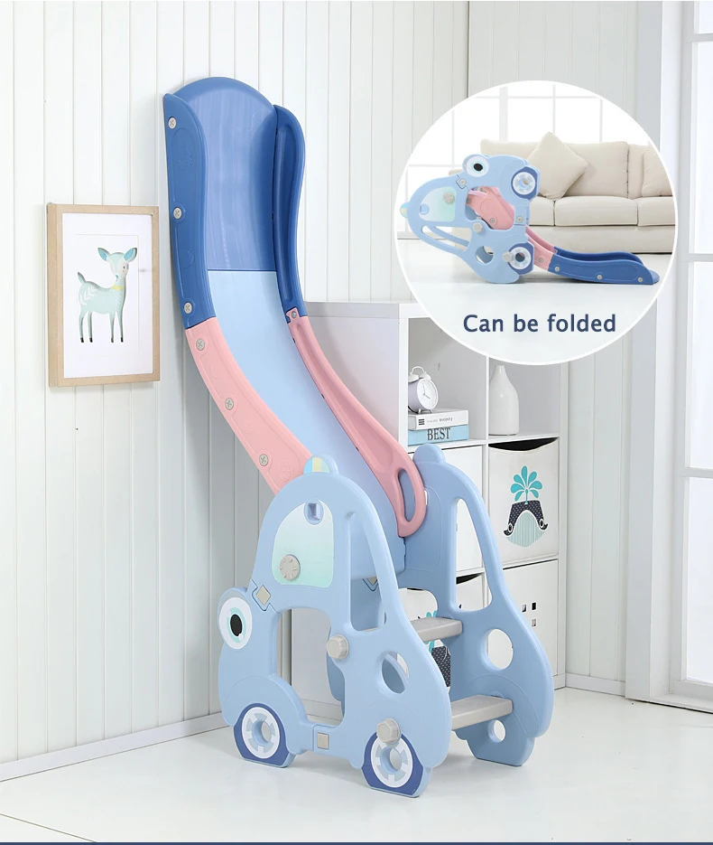 Feelkids Indoor Multi-Combination Baby & Kids Playhouse with Plastic Slides factory