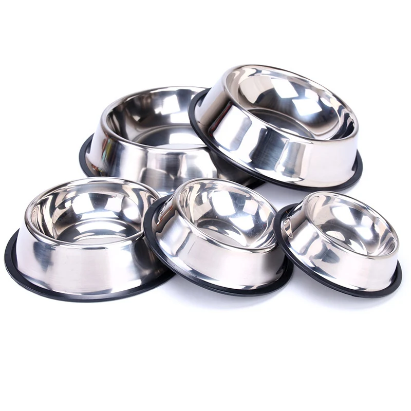 

Wholesale Nonslip Stainless Steel Food Drinking Dish Wall Mounted Pet Bowl Dog Feeding Bowl, Picture