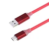 Voice Control Visible Flowing USB Charger Cable Data Sync Transfer Cord Wire Line with Led light for Type-c phone