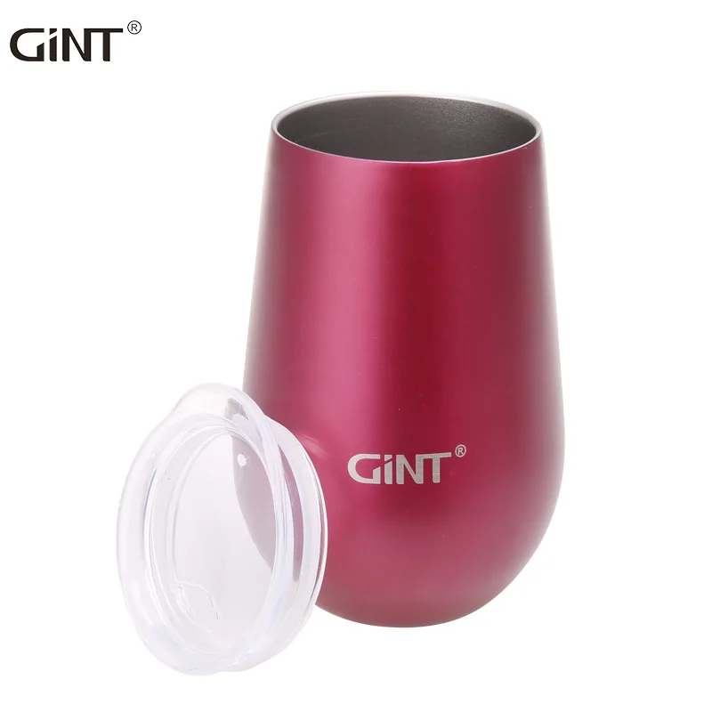 

GiNT Amazon Top Selling 350ML Egg Shape Inner and Outer SUS304 Water Bottles Egg Tumbler for Water, Customized colors acceptable