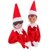 Custom Christmas day gift fashion cheap stuffed plush Christmas elf toy