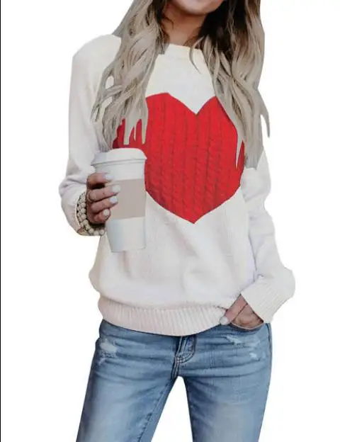 

Amazon Hot Sale 2021 Fall/Winter Fashion Pullover Ladies Sweater