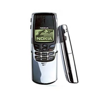 

Nokia 8810 2G Mobile Phone Rear Panel Cover-Black Original unlocked candy bar phone 2G GSM 900/1800 black silver gold