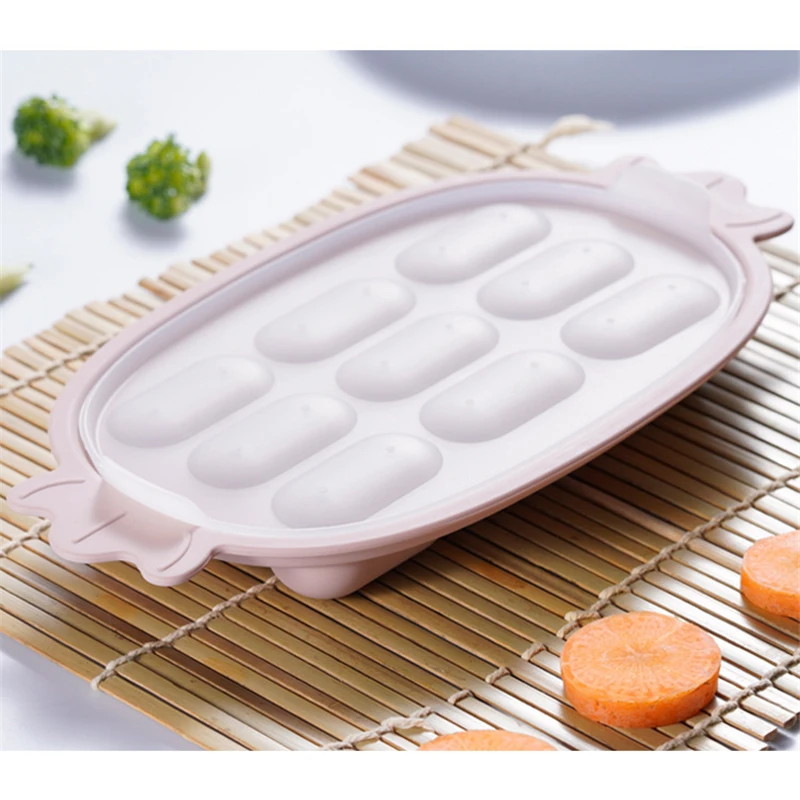 

Z0242 BPA Free safe food grade baby silicone mold cake ham shaped feeding baby plate bowl