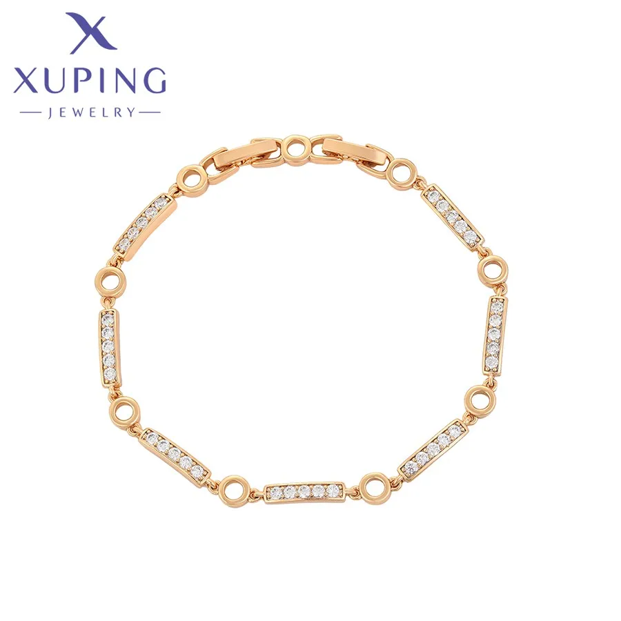 

X000446334 Xuping Jewelry Fashion Exquisite 18k Gold Bracelet Jewelry Bracelet Valentine's Day Gift Women Bracelet