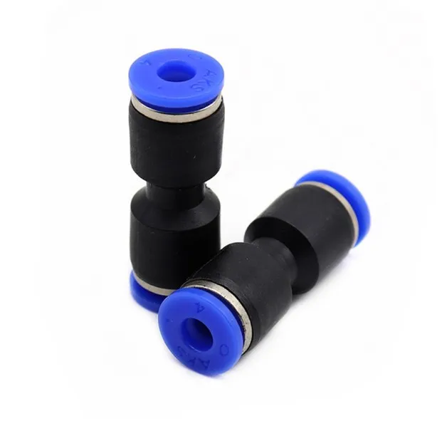 

PU" 4 6 8 10 12 14 16 MM OD Hose Pipe Straight Push in Fitting Pneumatic Push to Connect Air Quick Fitting