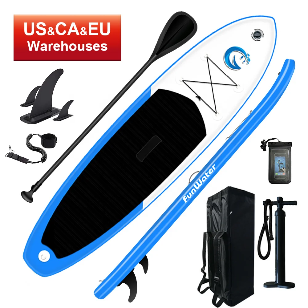 

FUNWATER Drop Shipping isup paddle board inflatable stand up paddle board sup board fishing Surfboards